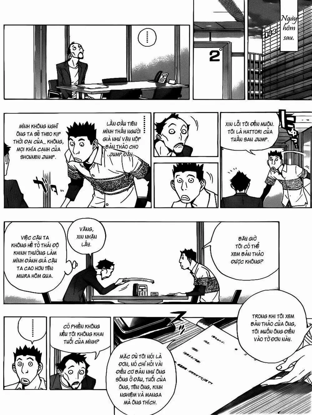 Truyện Tranh Họa Sĩ Truyện Tranh - Bakuman trang 7