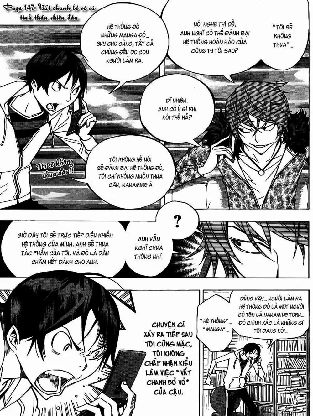 Truyện Tranh Họa Sĩ Truyện Tranh - Bakuman trang 7