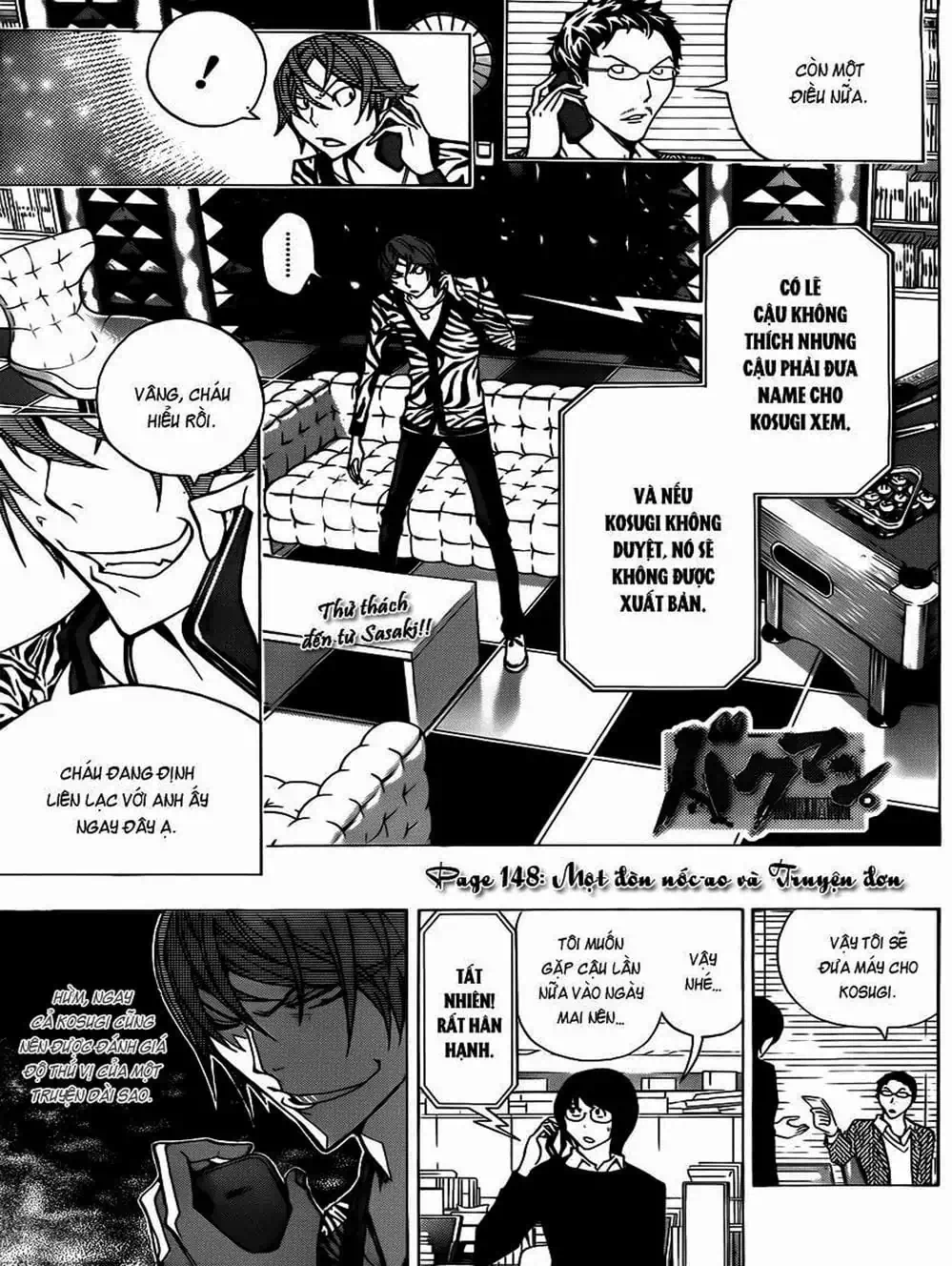 Truyện Tranh Họa Sĩ Truyện Tranh - Bakuman trang 7