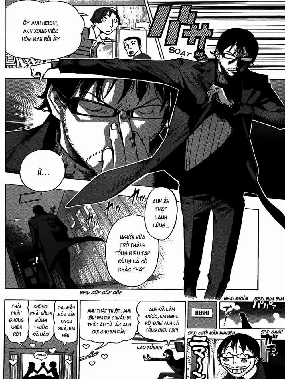 Truyện Tranh Họa Sĩ Truyện Tranh - Bakuman trang 7