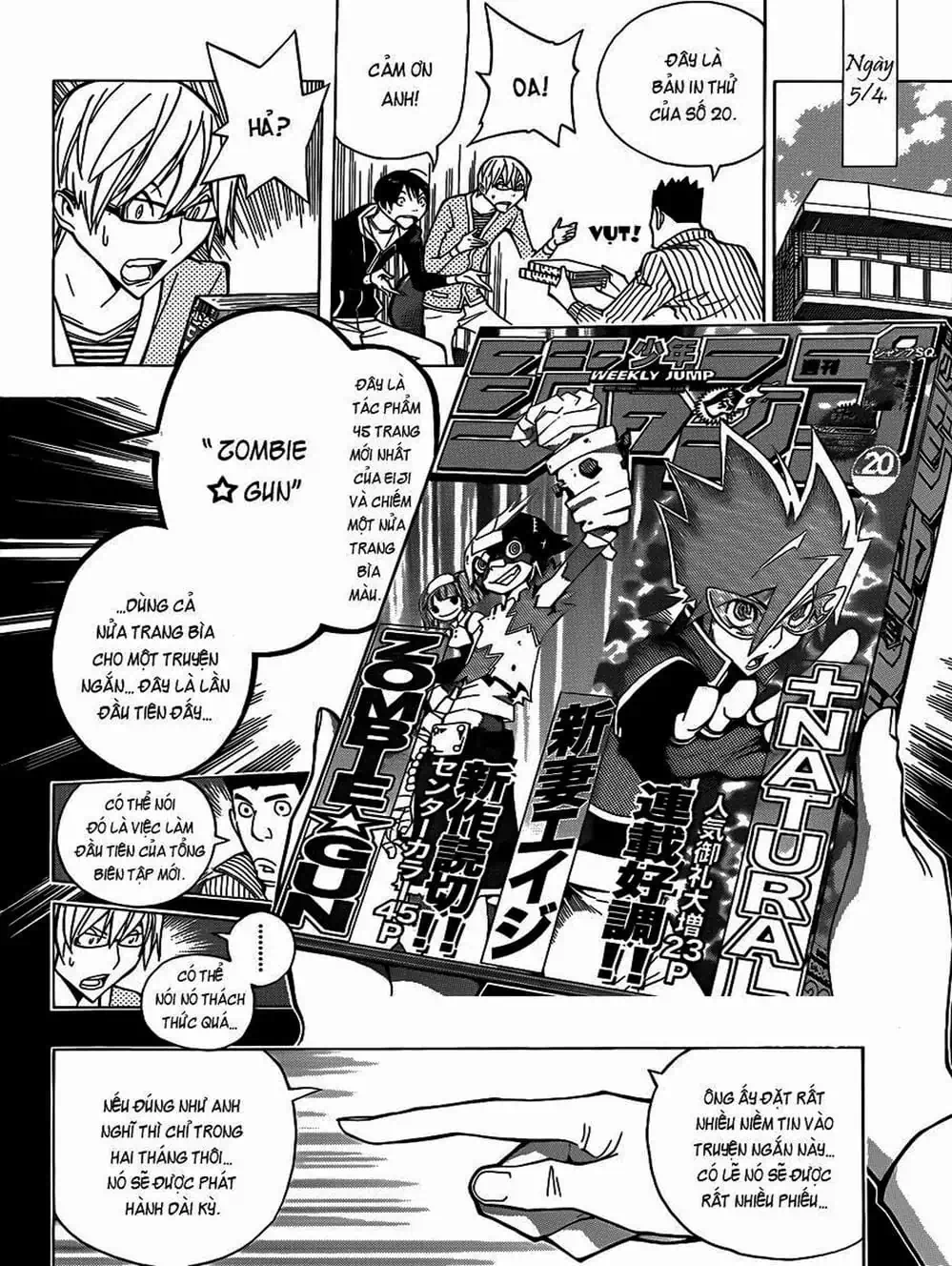 Truyện Tranh Họa Sĩ Truyện Tranh - Bakuman trang 7