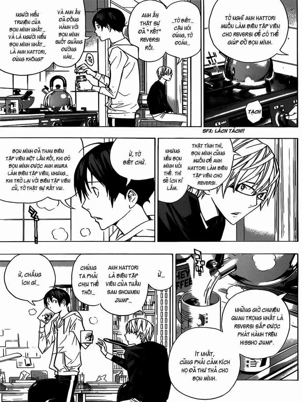 Truyện Tranh Họa Sĩ Truyện Tranh - Bakuman trang 7