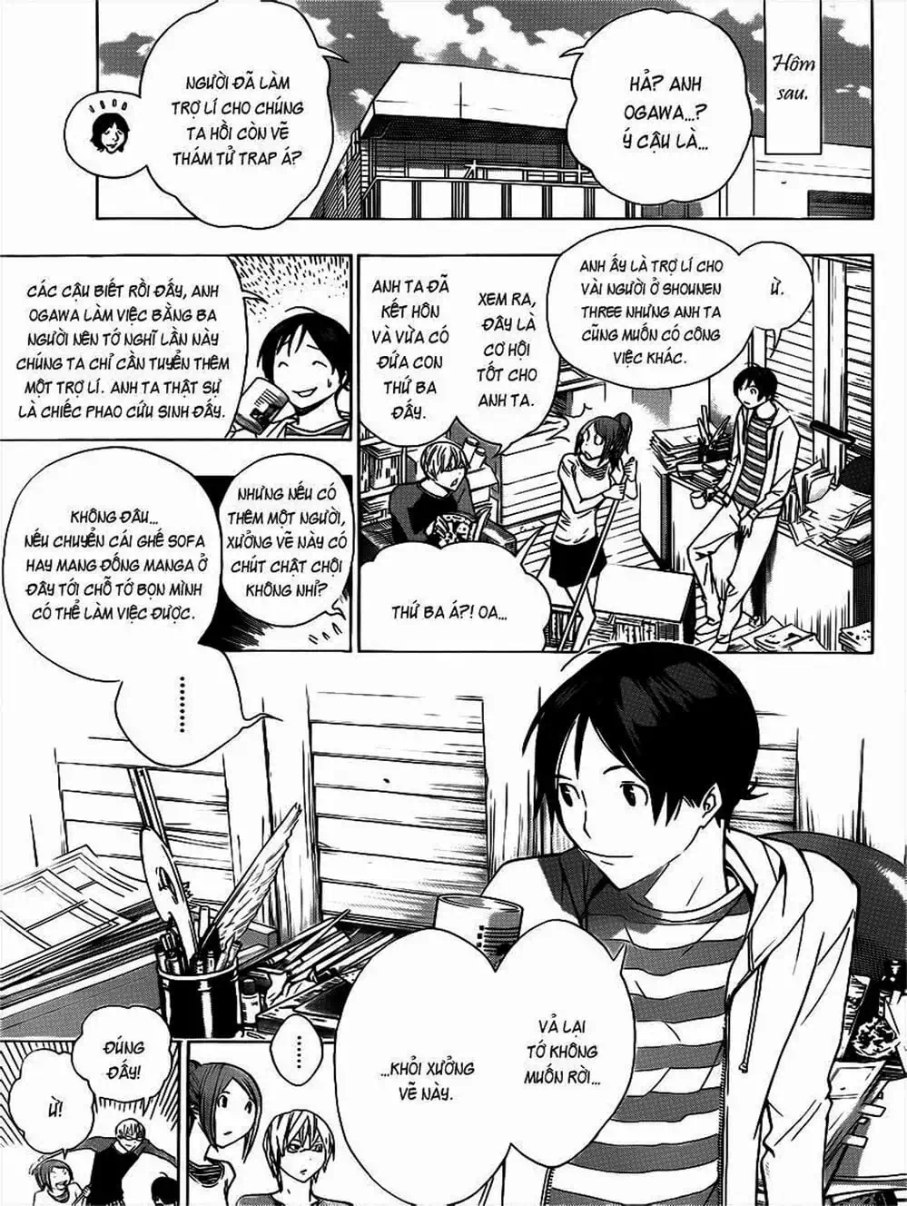 Truyện Tranh Họa Sĩ Truyện Tranh - Bakuman trang 7