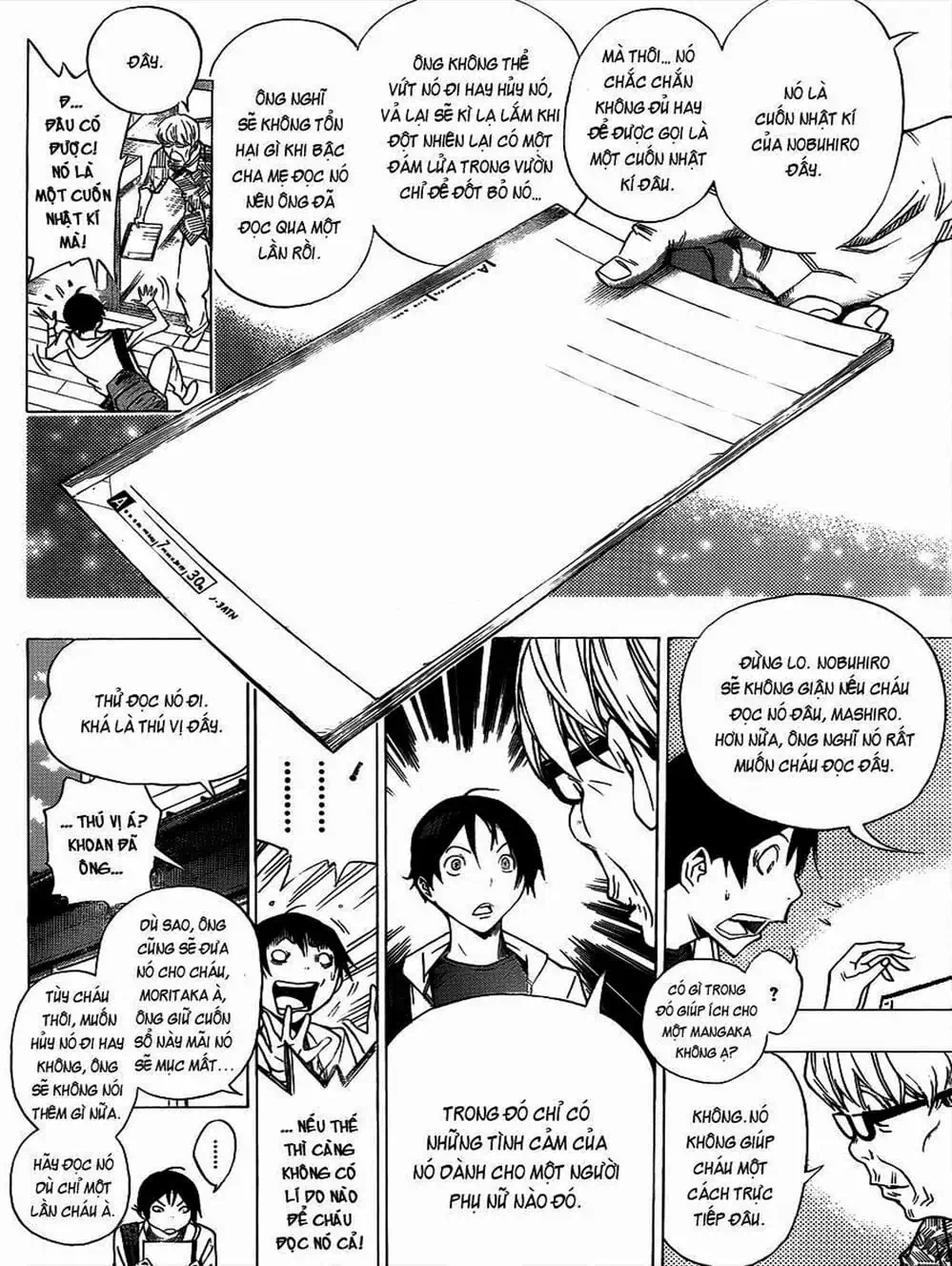 Truyện Tranh Họa Sĩ Truyện Tranh - Bakuman trang 7