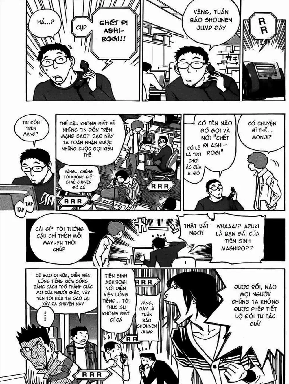 Truyện Tranh Họa Sĩ Truyện Tranh - Bakuman trang 7