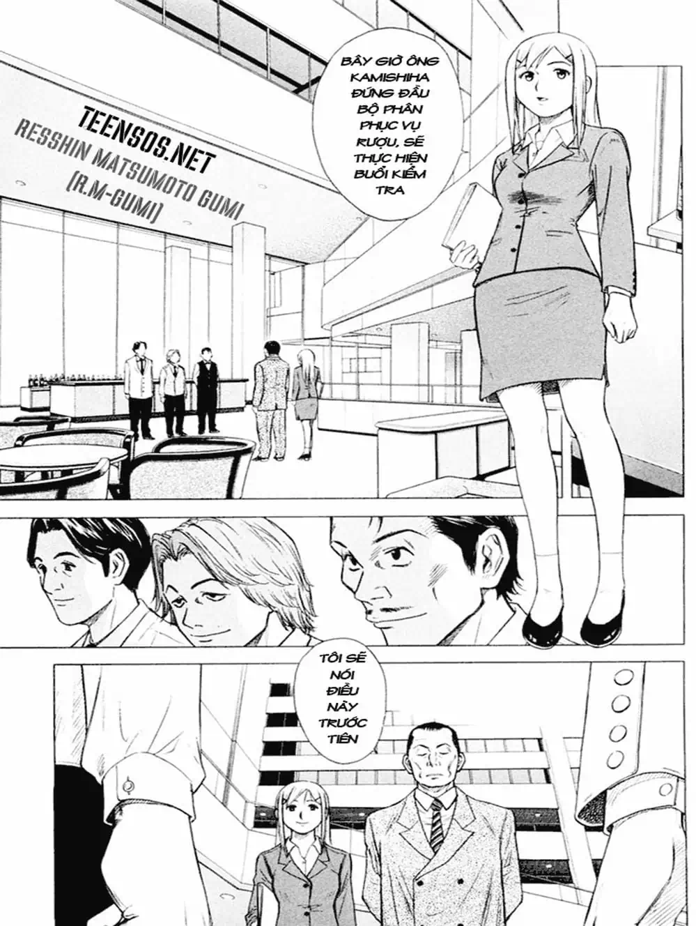 Truyện Tranh Bartender - Người Pha Chế Rượu trang 3