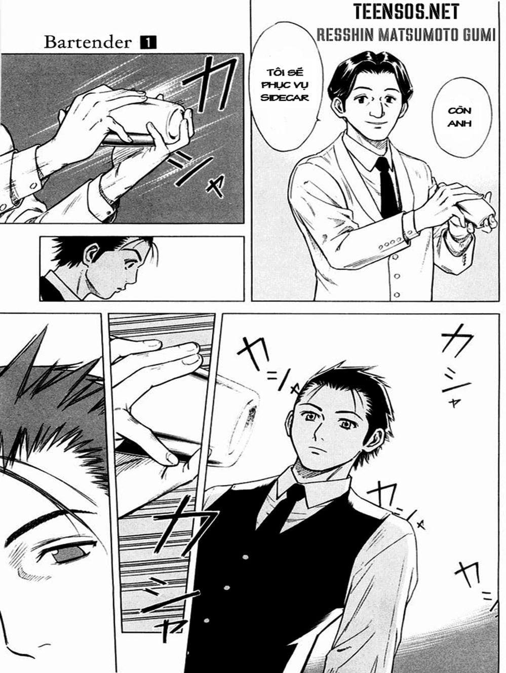 Truyện Tranh Bartender - Người Pha Chế Rượu trang 3