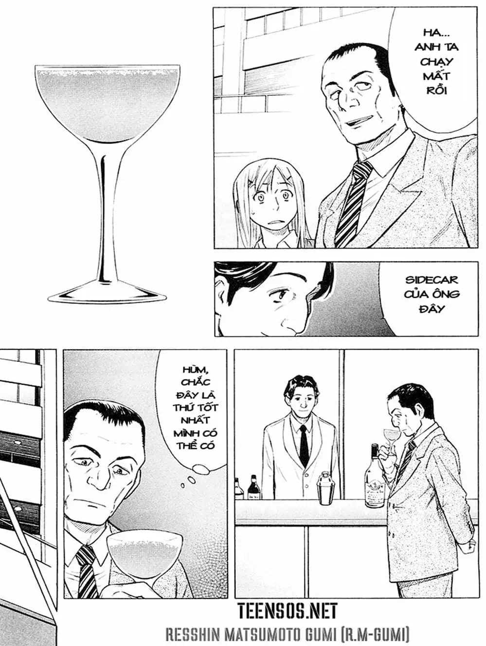 Truyện Tranh Bartender - Người Pha Chế Rượu trang 3