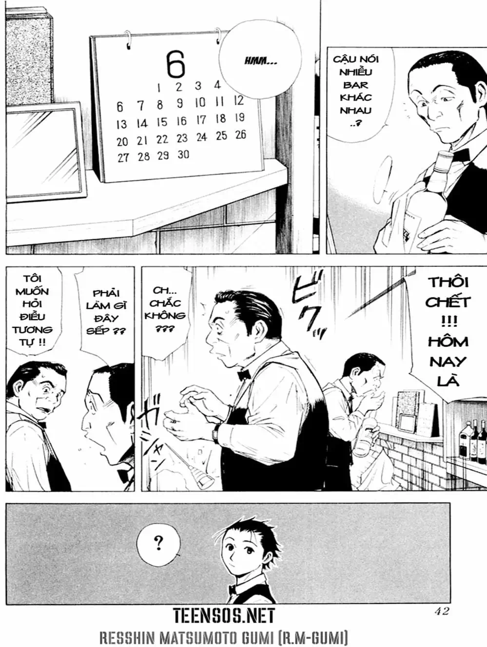 Truyện Tranh Bartender - Người Pha Chế Rượu trang 3