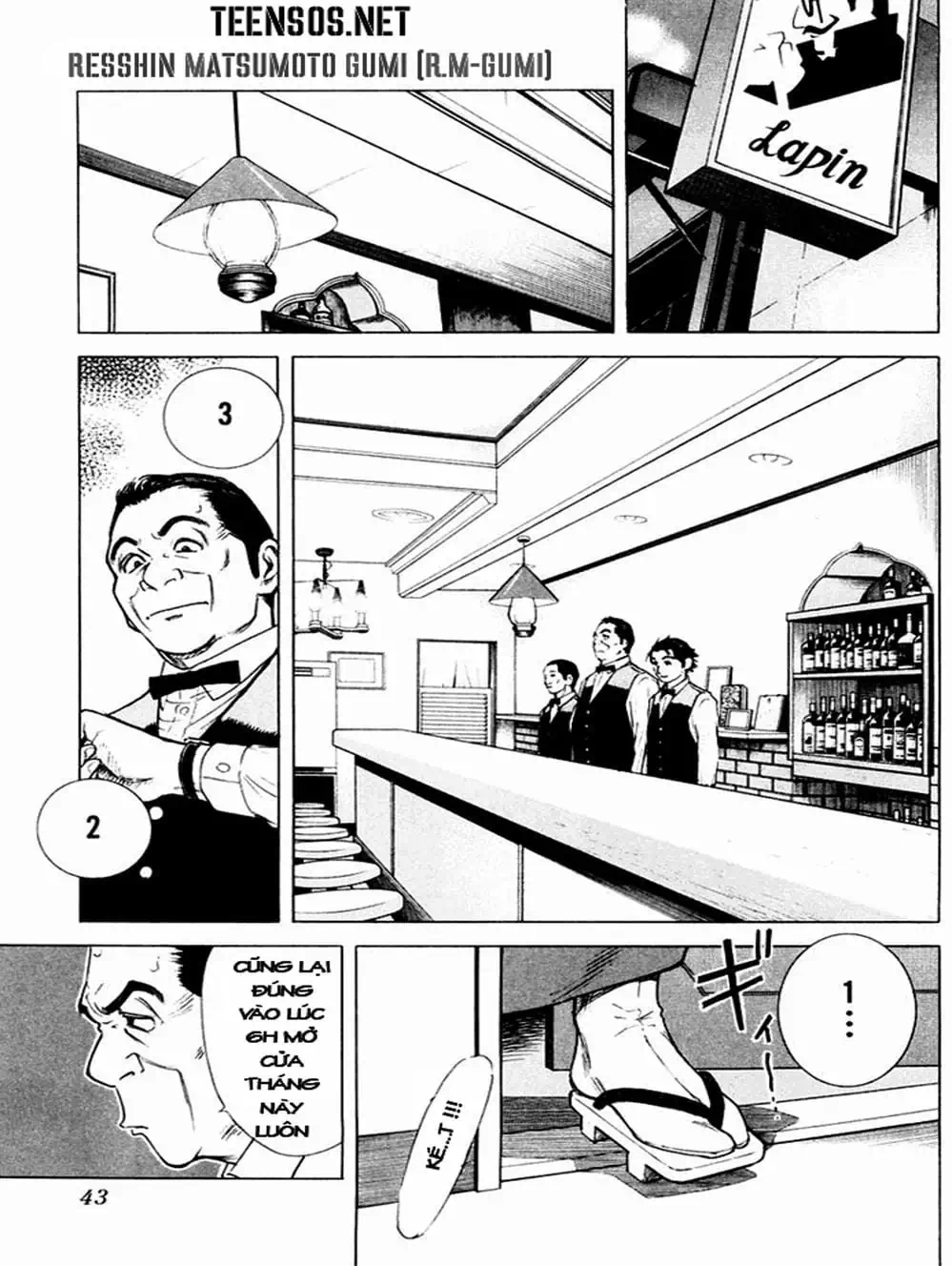 Truyện Tranh Bartender - Người Pha Chế Rượu trang 3