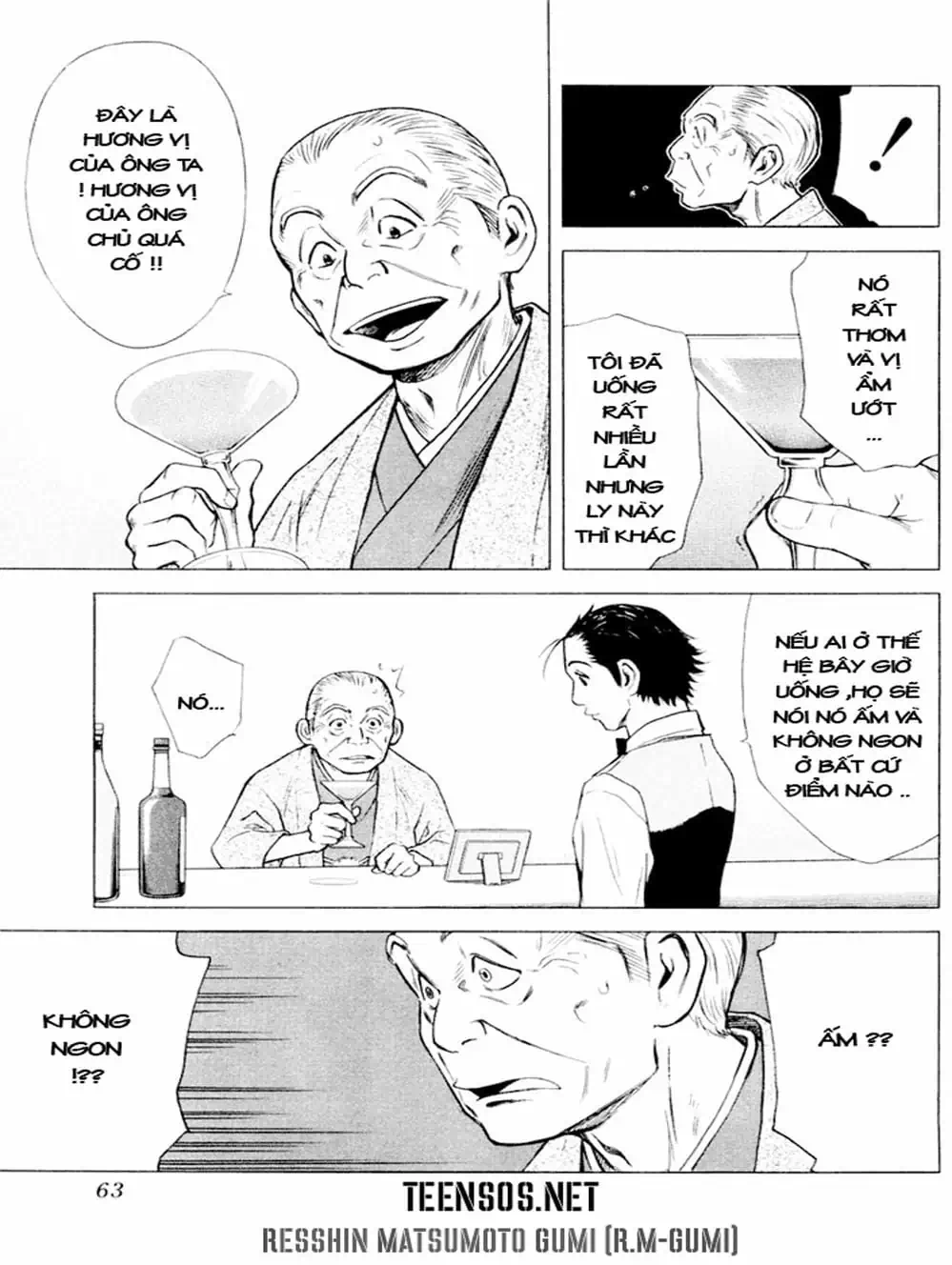 Truyện Tranh Bartender - Người Pha Chế Rượu trang 3