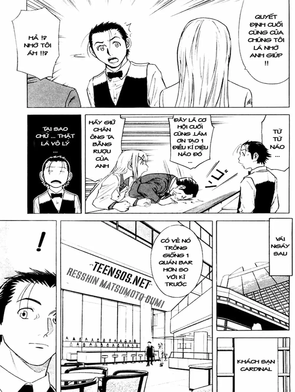 Truyện Tranh Bartender - Người Pha Chế Rượu trang 3