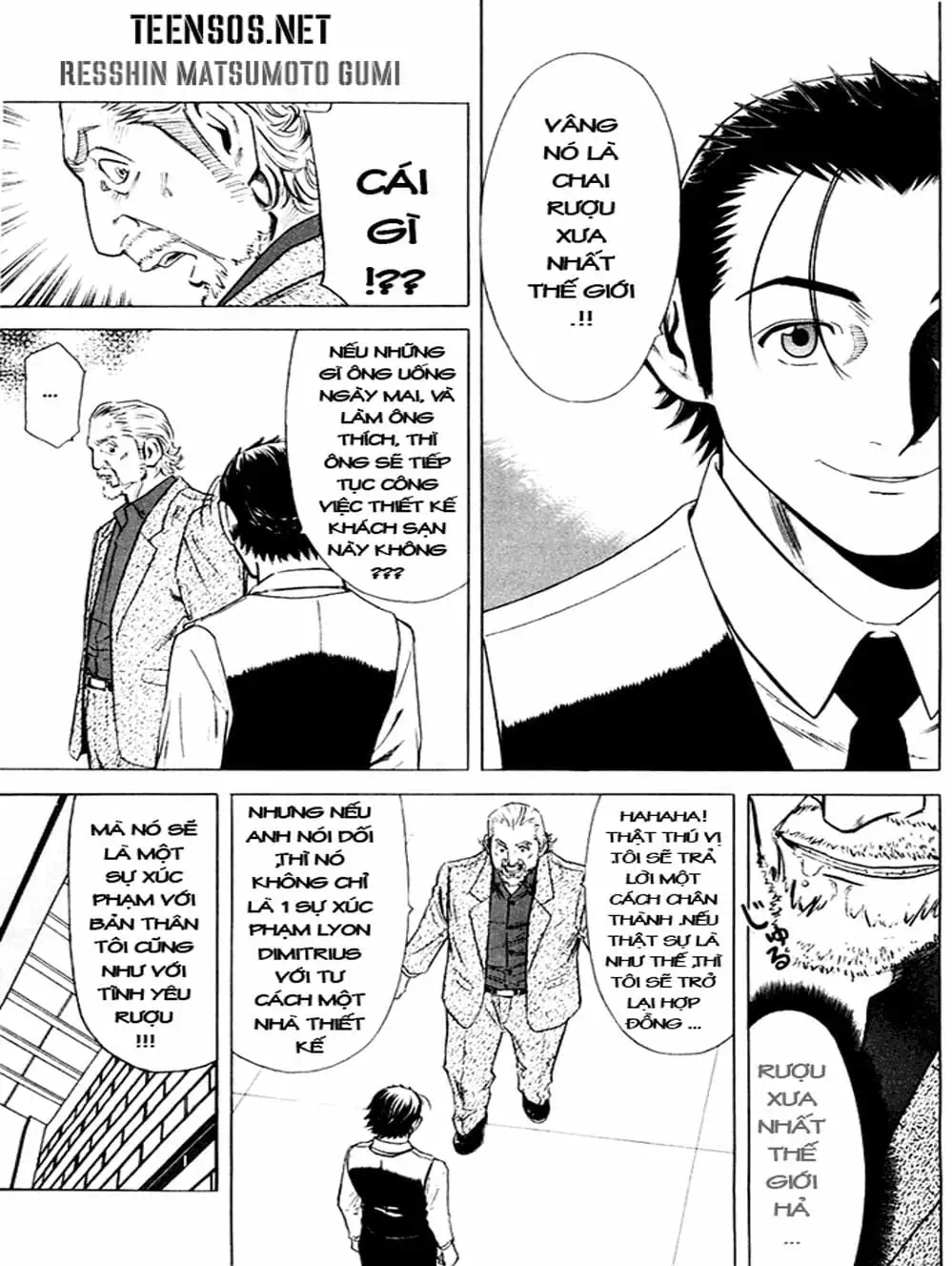 Truyện Tranh Bartender - Người Pha Chế Rượu trang 3