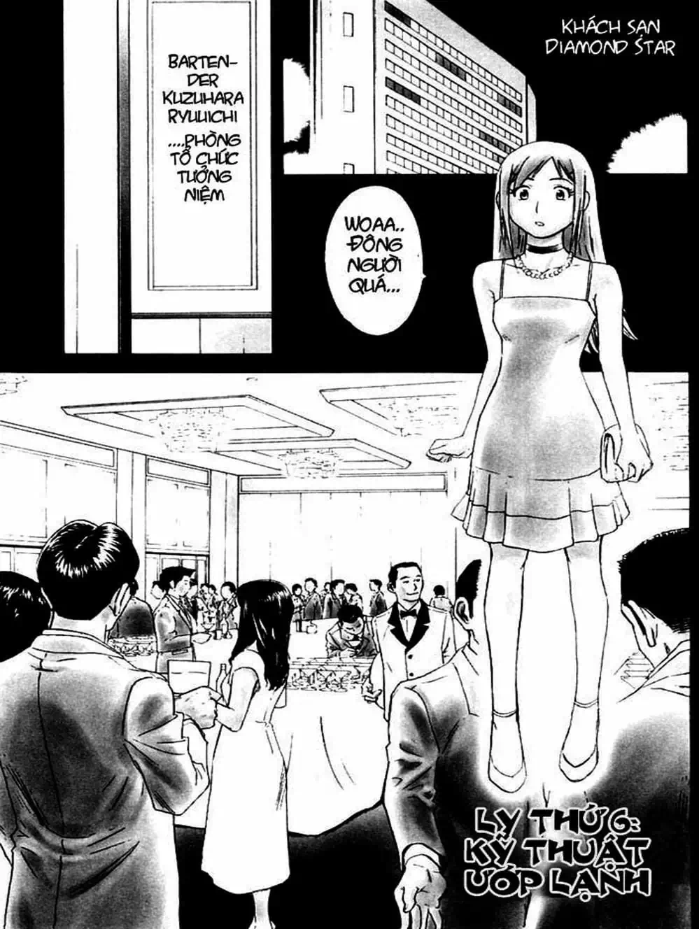 Truyện Tranh Bartender - Người Pha Chế Rượu trang 3