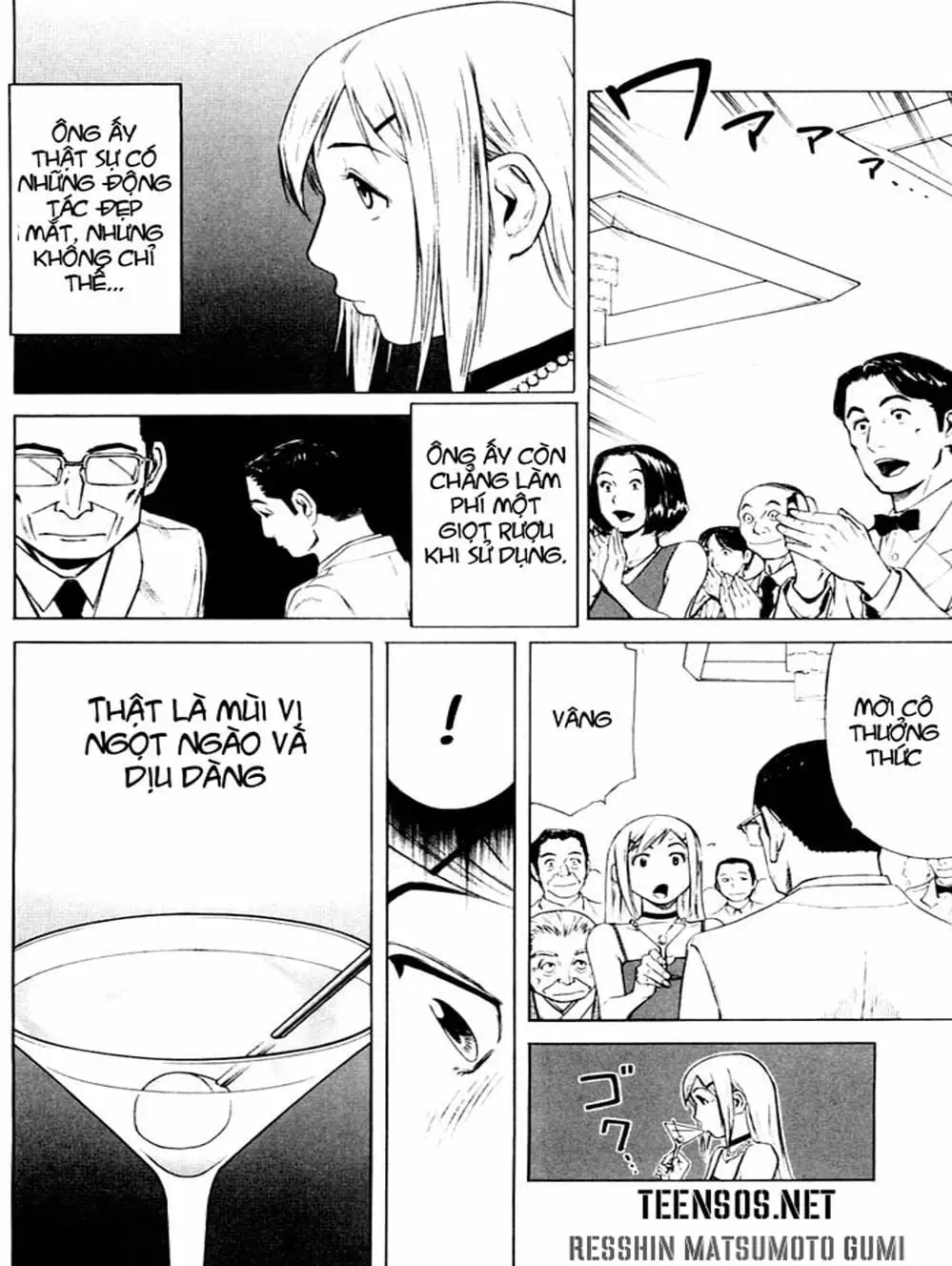 Truyện Tranh Bartender - Người Pha Chế Rượu trang 3