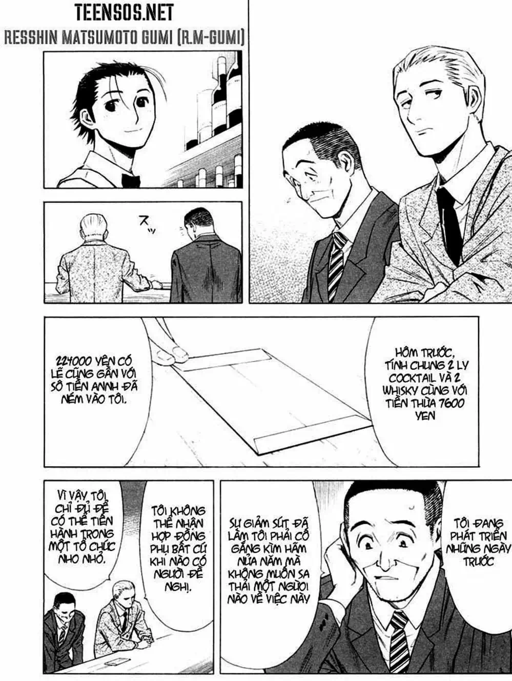 Truyện Tranh Bartender - Người Pha Chế Rượu trang 3