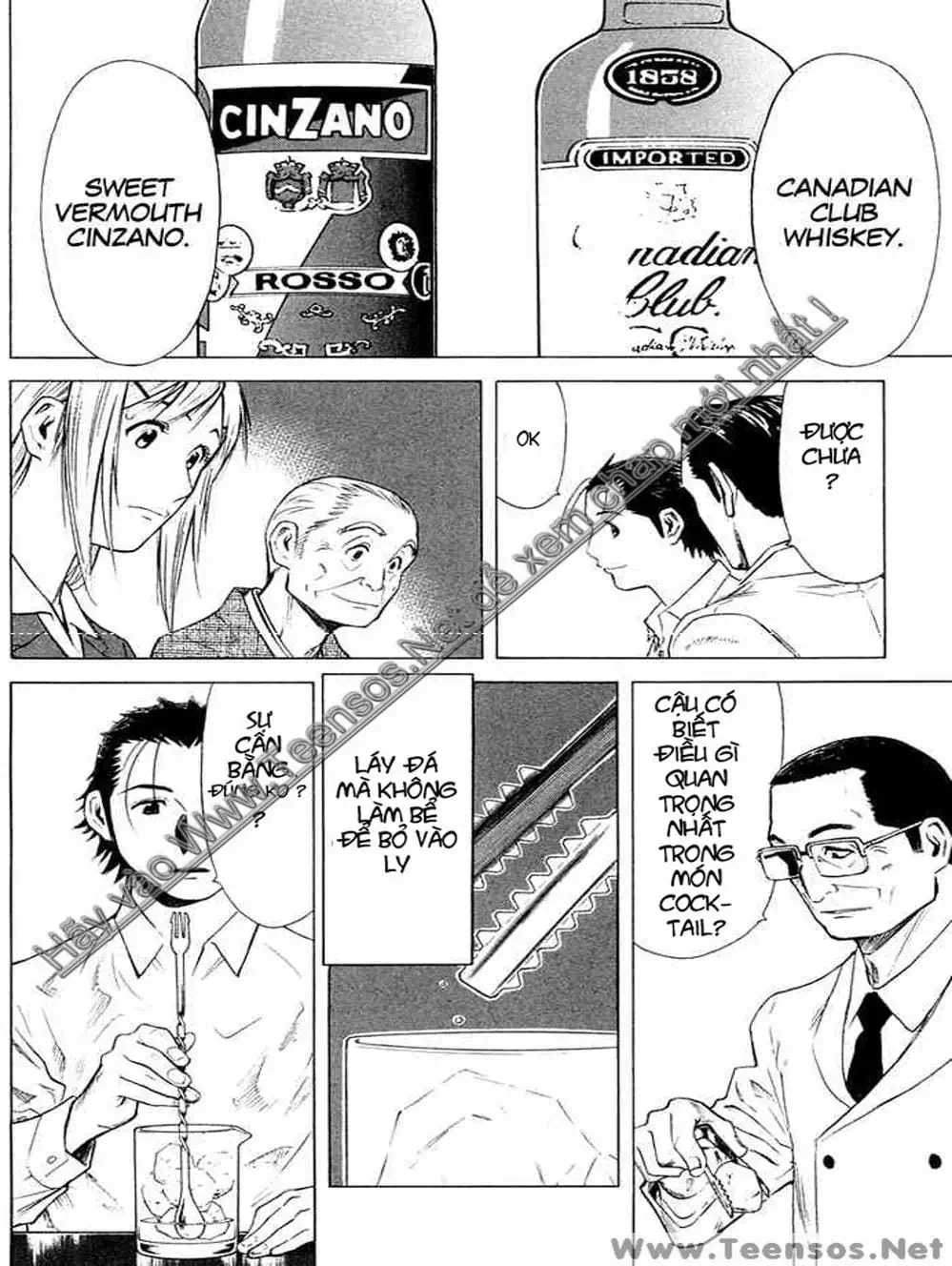 Truyện Tranh Bartender - Người Pha Chế Rượu trang 3