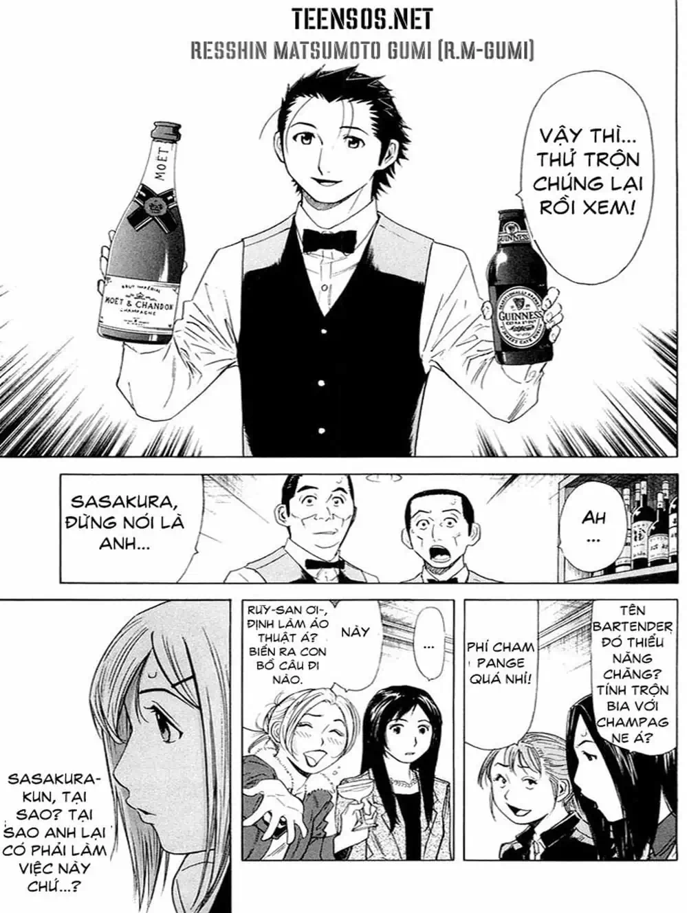 Truyện Tranh Bartender - Người Pha Chế Rượu trang 3