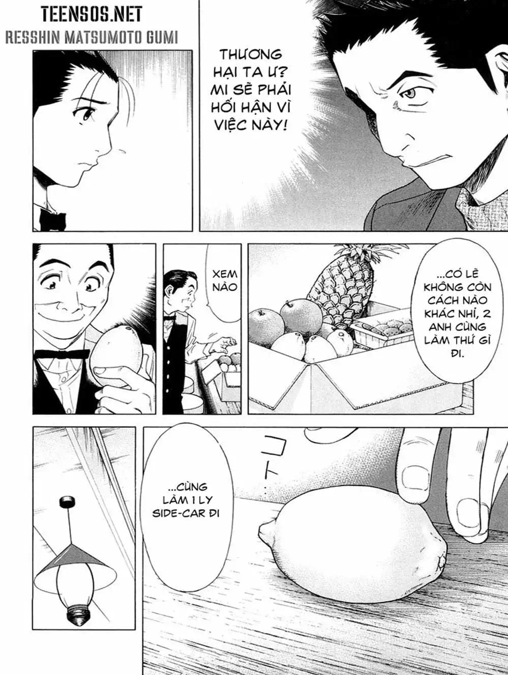 Truyện Tranh Bartender - Người Pha Chế Rượu trang 3