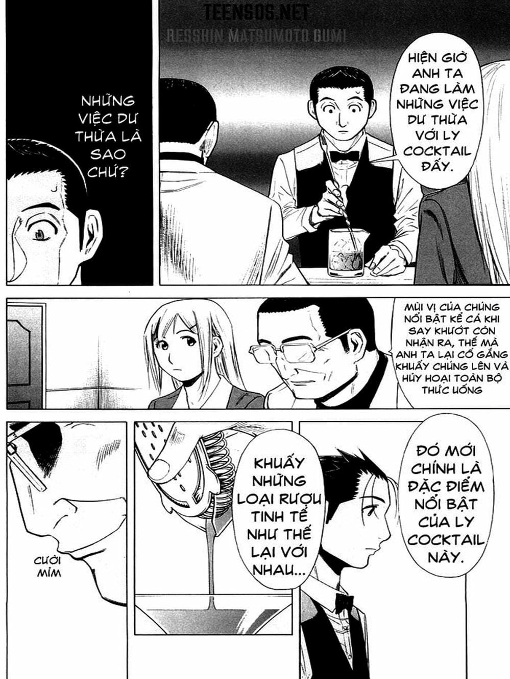 Truyện Tranh Bartender - Người Pha Chế Rượu trang 3