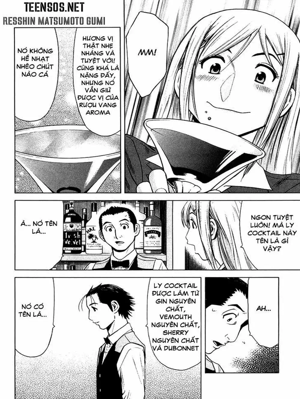 Truyện Tranh Bartender - Người Pha Chế Rượu trang 3