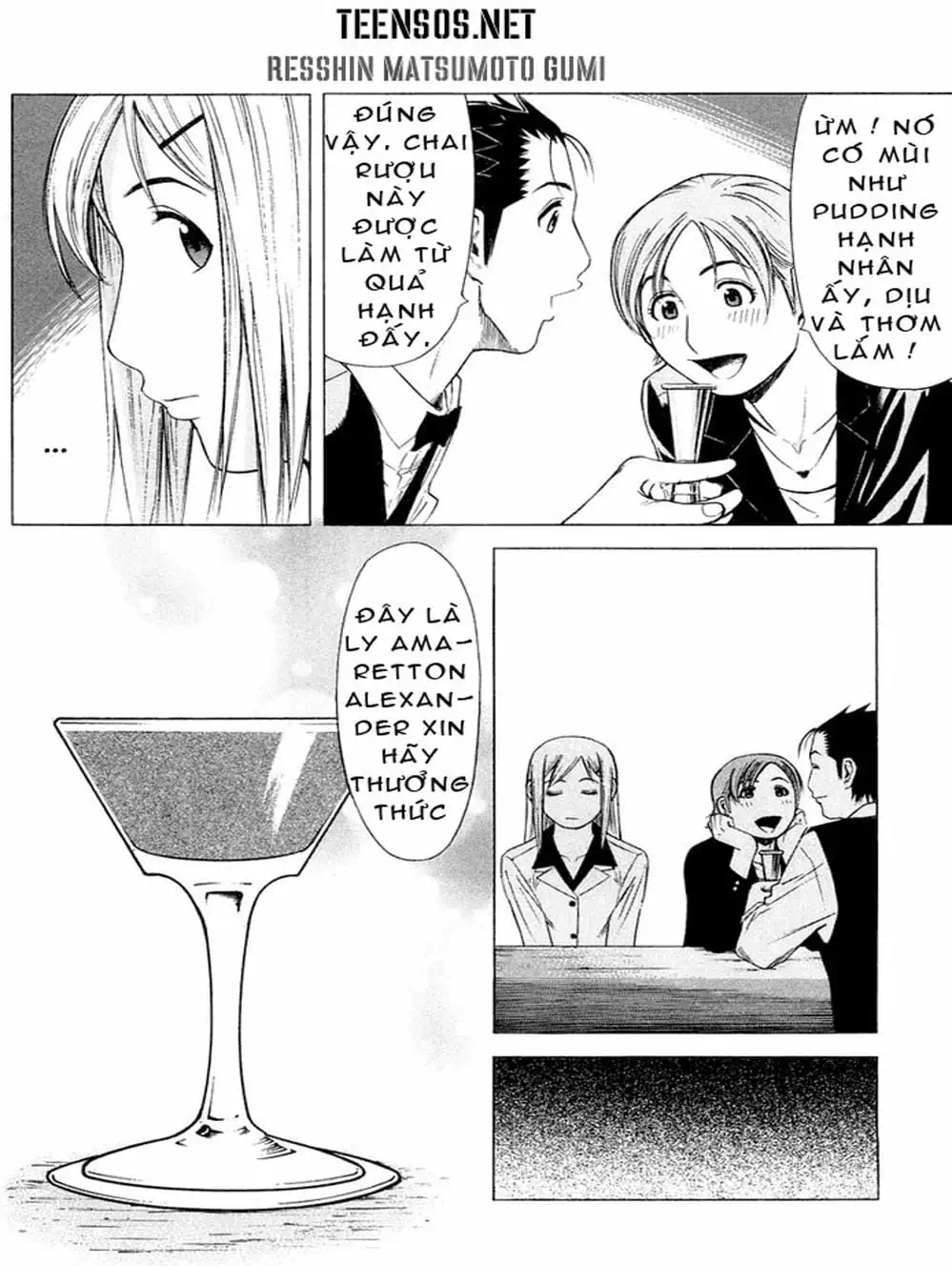 Truyện Tranh Bartender - Người Pha Chế Rượu trang 3