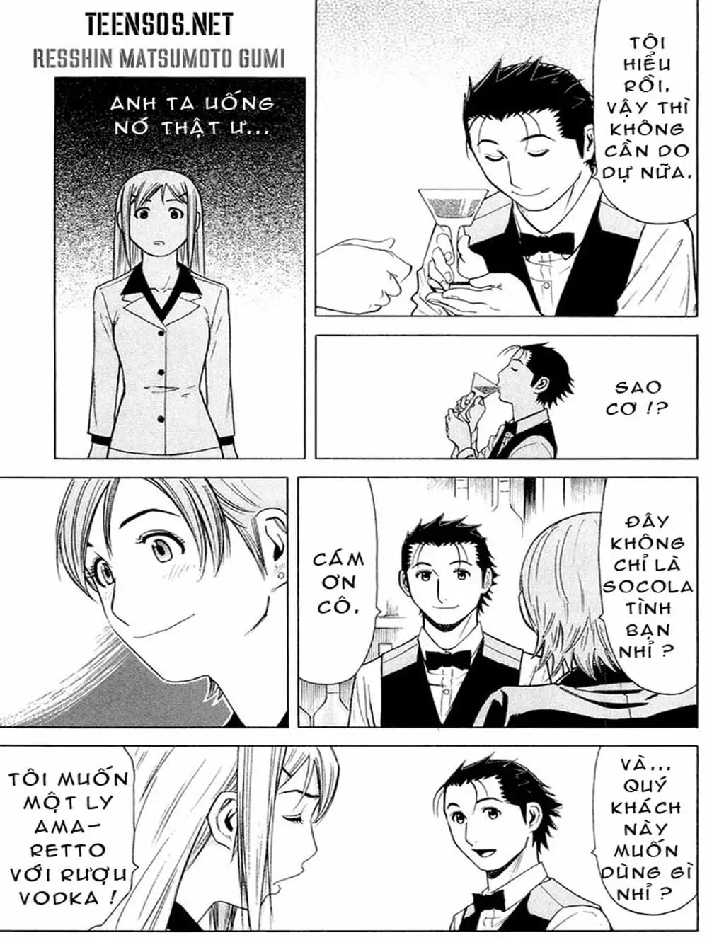 Truyện Tranh Bartender - Người Pha Chế Rượu trang 3