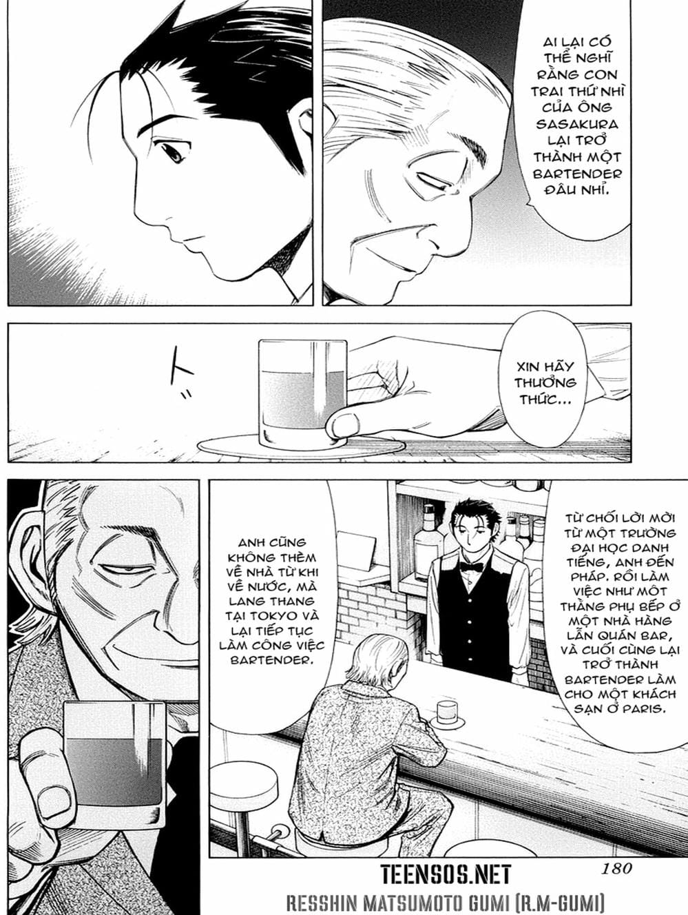 Truyện Tranh Bartender - Người Pha Chế Rượu trang 3