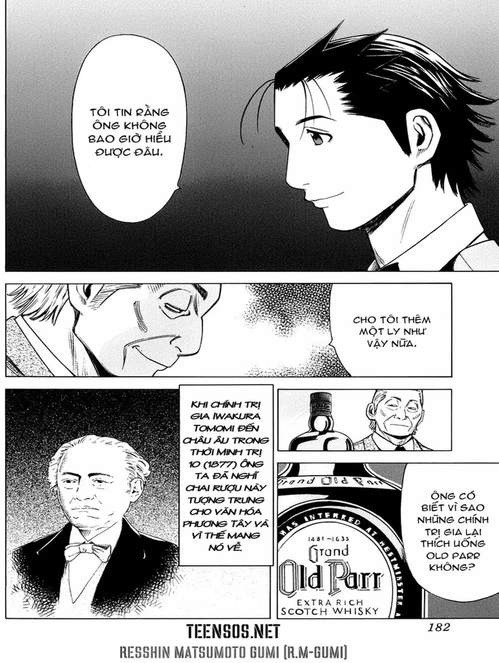 Truyện Tranh Bartender - Người Pha Chế Rượu trang 3