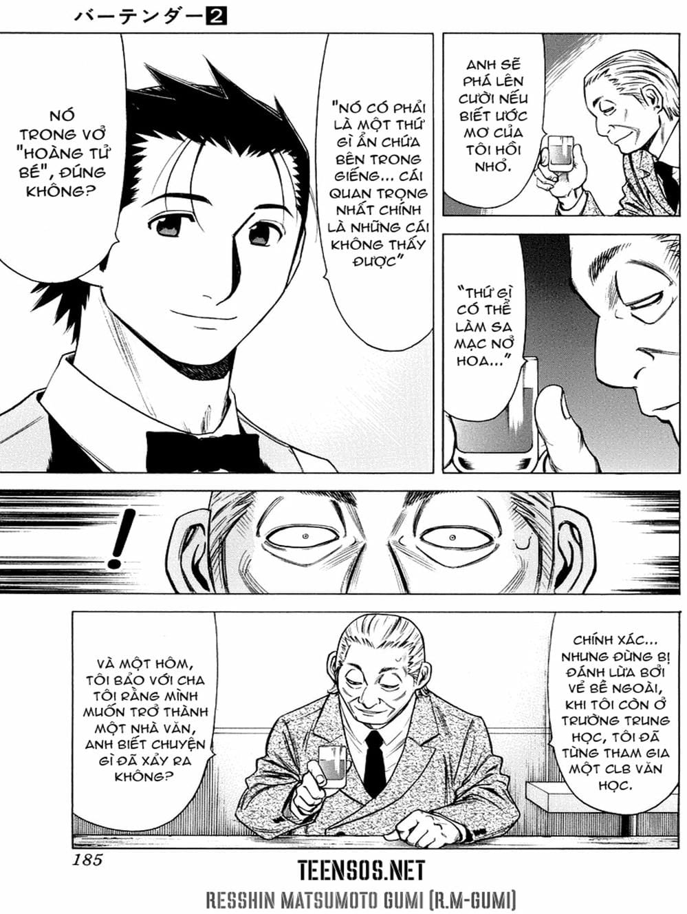 Truyện Tranh Bartender - Người Pha Chế Rượu trang 3