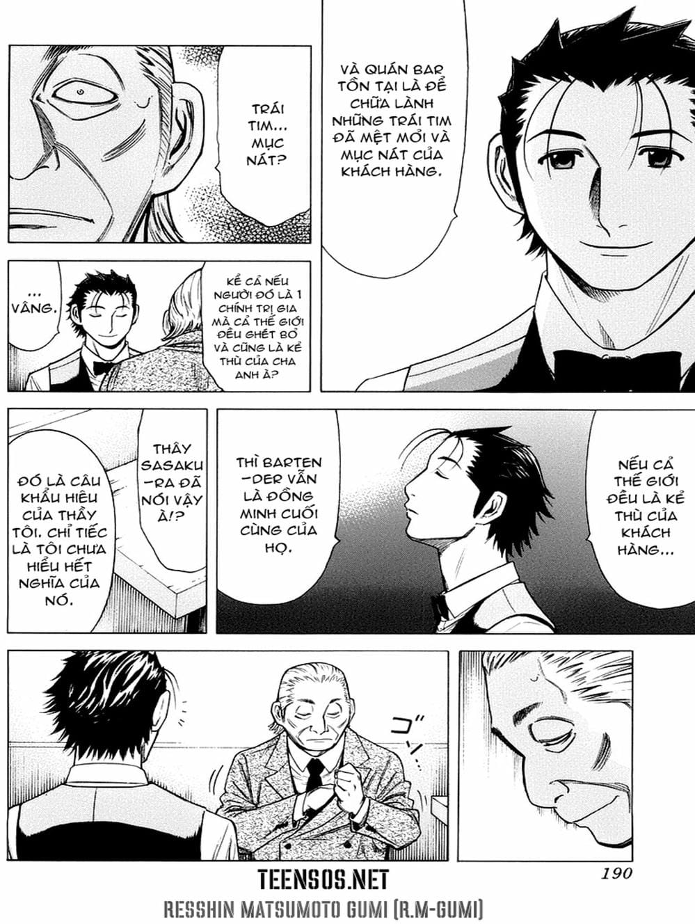 Truyện Tranh Bartender - Người Pha Chế Rượu trang 3