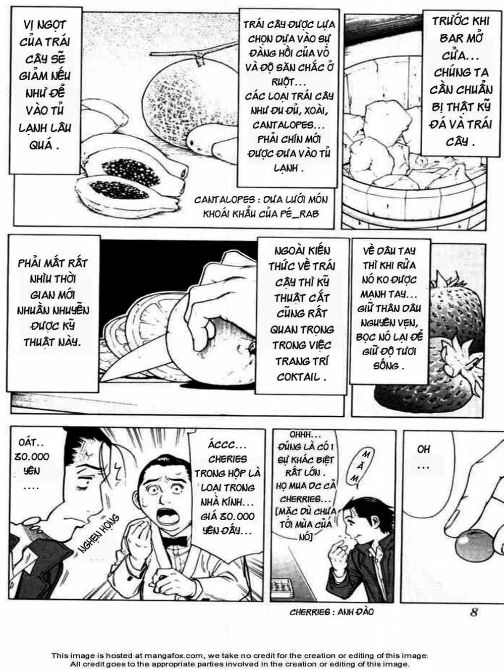 Truyện Tranh Bartender - Người Pha Chế Rượu trang 3