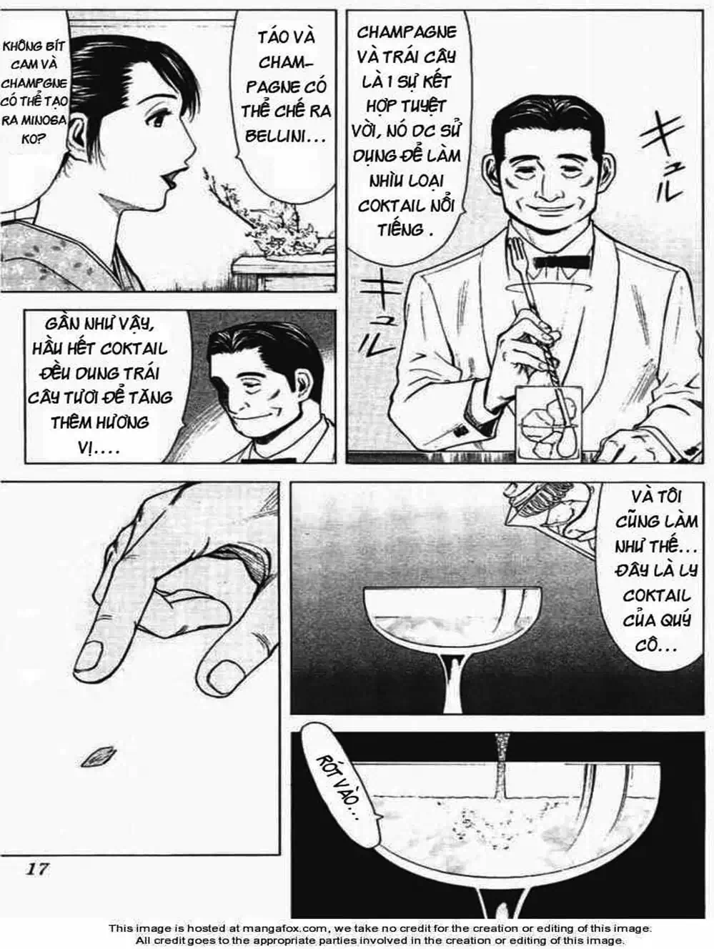 Truyện Tranh Bartender - Người Pha Chế Rượu trang 3