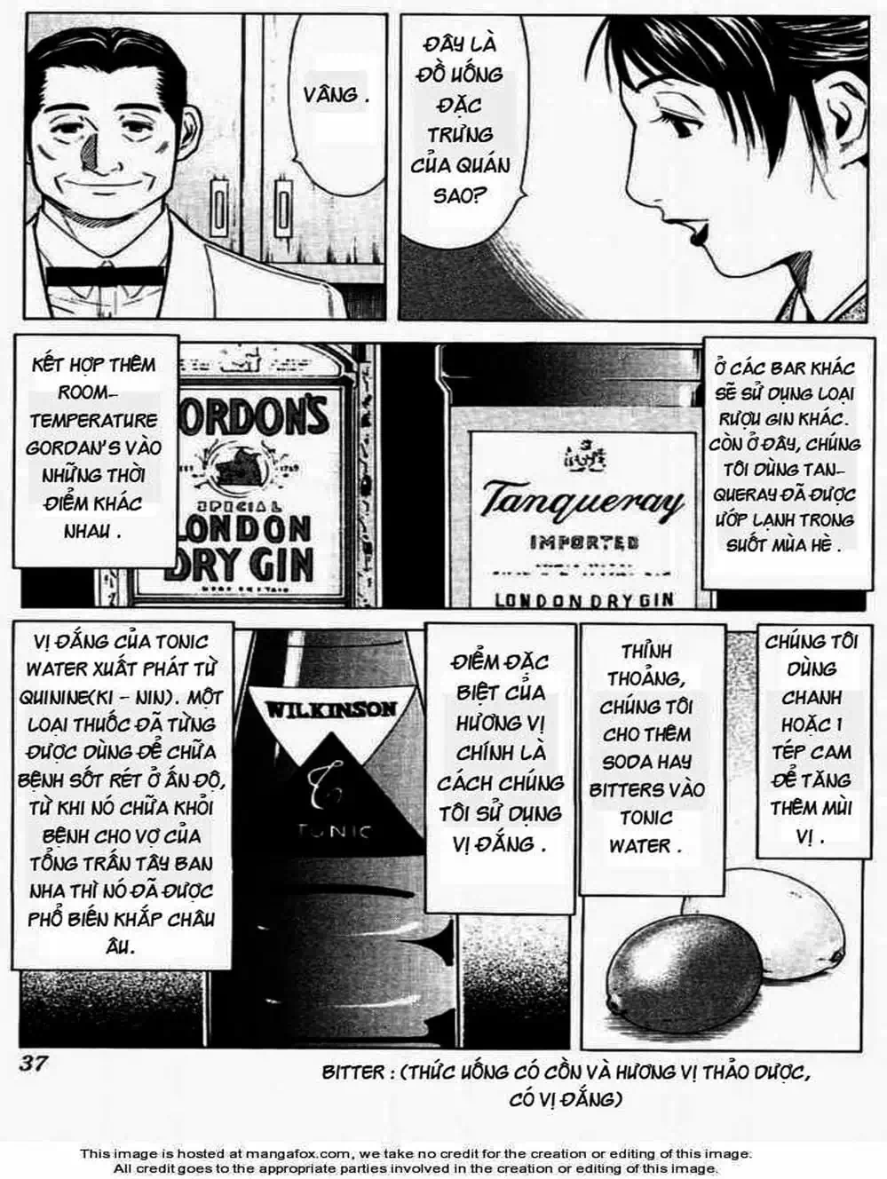 Truyện Tranh Bartender - Người Pha Chế Rượu trang 3