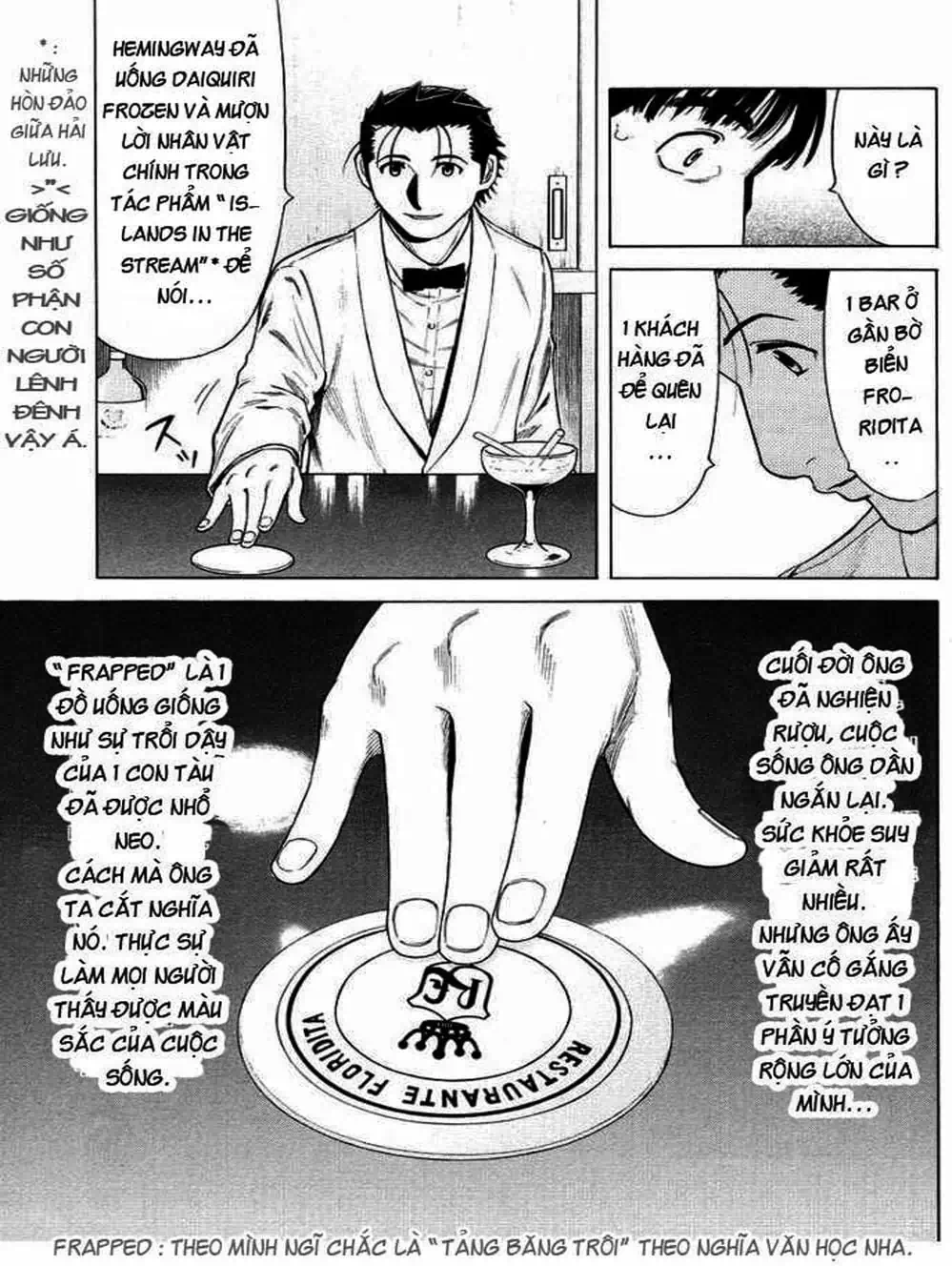 Truyện Tranh Bartender - Người Pha Chế Rượu trang 3