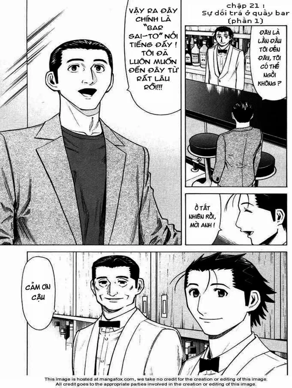 Truyện Tranh Bartender - Người Pha Chế Rượu trang 3