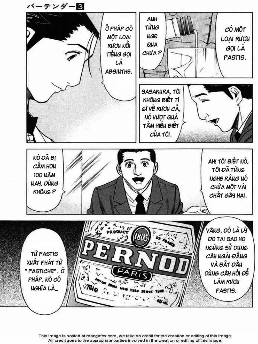 Truyện Tranh Bartender - Người Pha Chế Rượu trang 3