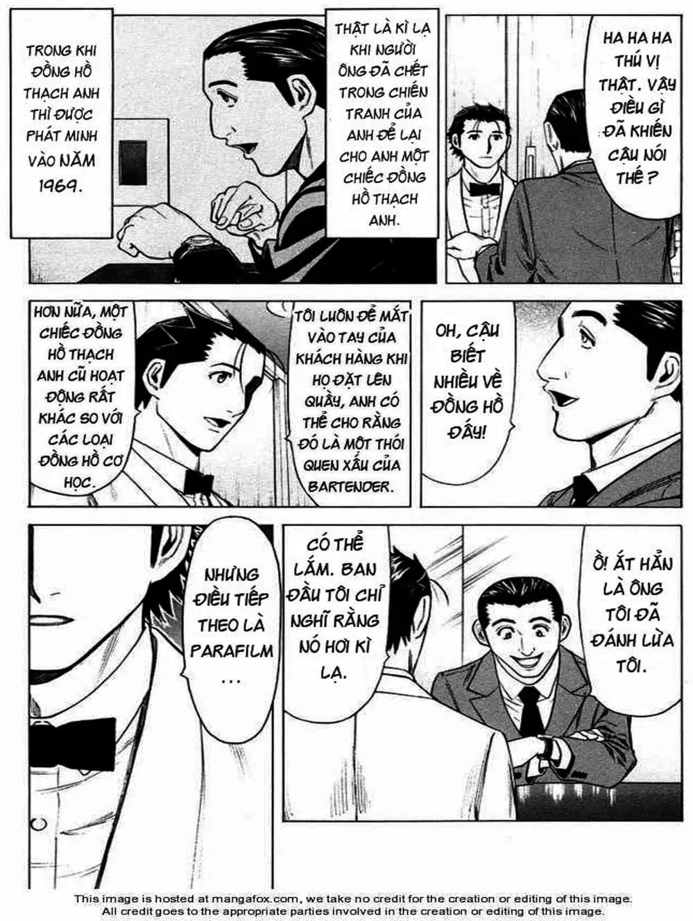 Truyện Tranh Bartender - Người Pha Chế Rượu trang 3