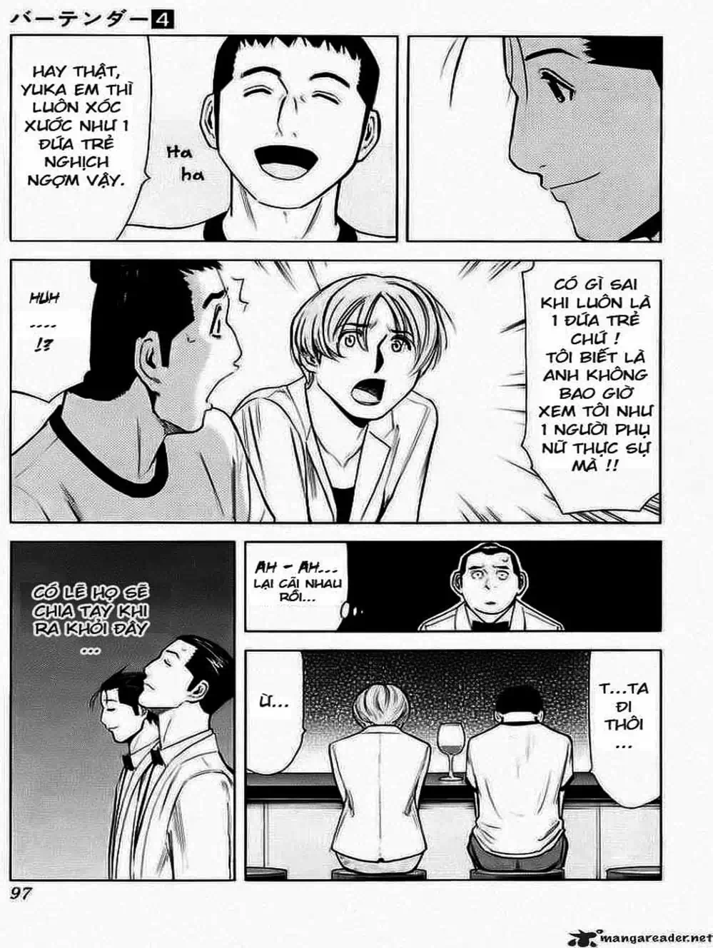 Truyện Tranh Bartender - Người Pha Chế Rượu trang 3