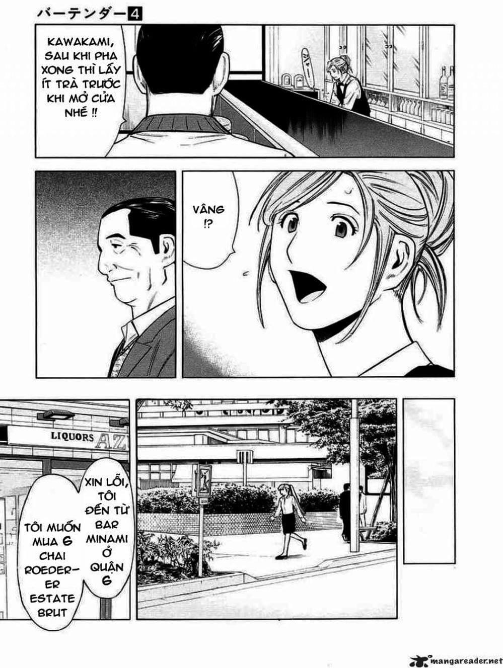 Truyện Tranh Bartender - Người Pha Chế Rượu trang 3