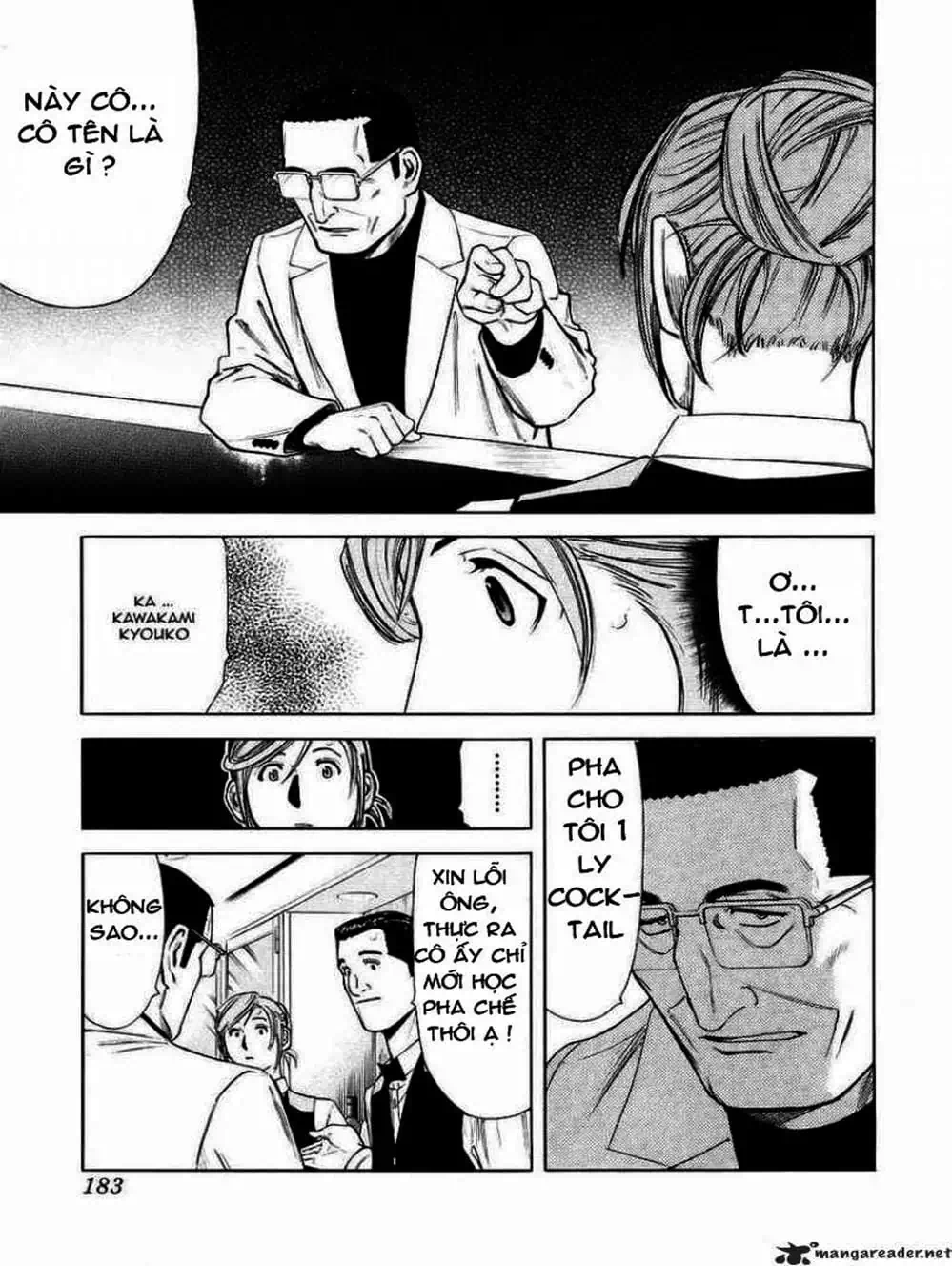 Truyện Tranh Bartender - Người Pha Chế Rượu trang 3