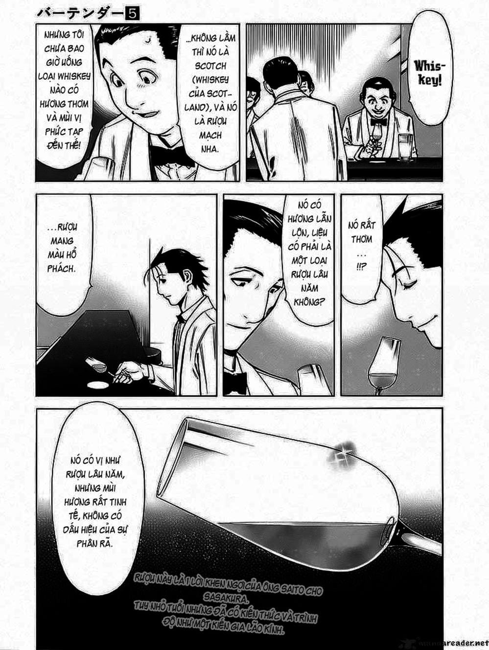 Truyện Tranh Bartender - Người Pha Chế Rượu trang 3