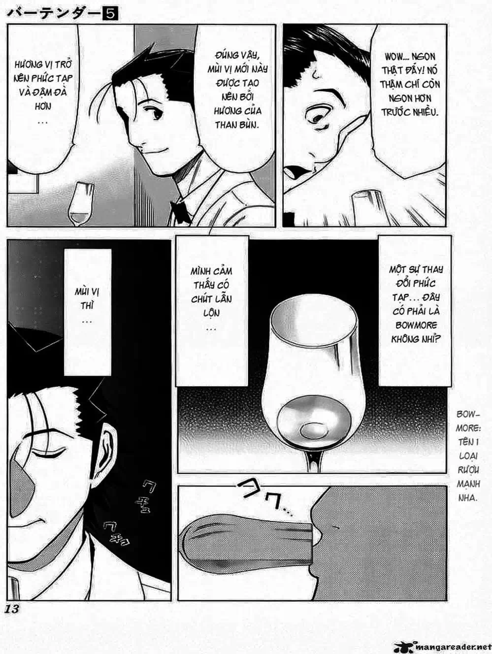 Truyện Tranh Bartender - Người Pha Chế Rượu trang 3