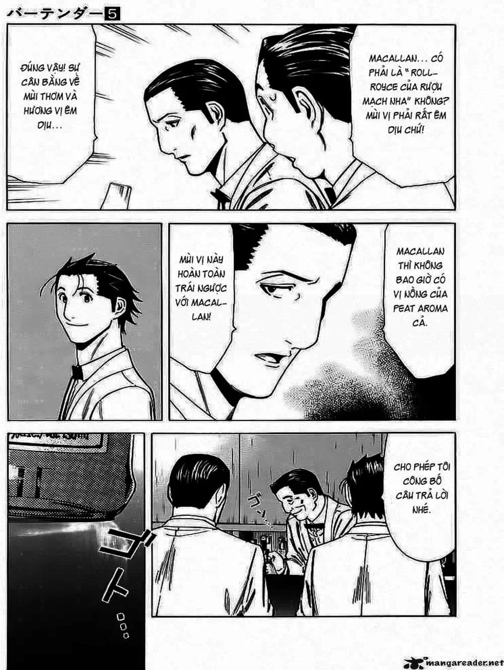 Truyện Tranh Bartender - Người Pha Chế Rượu trang 3