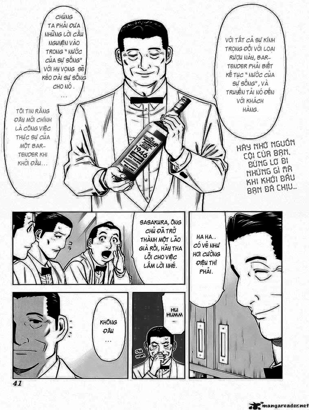 Truyện Tranh Bartender - Người Pha Chế Rượu trang 3