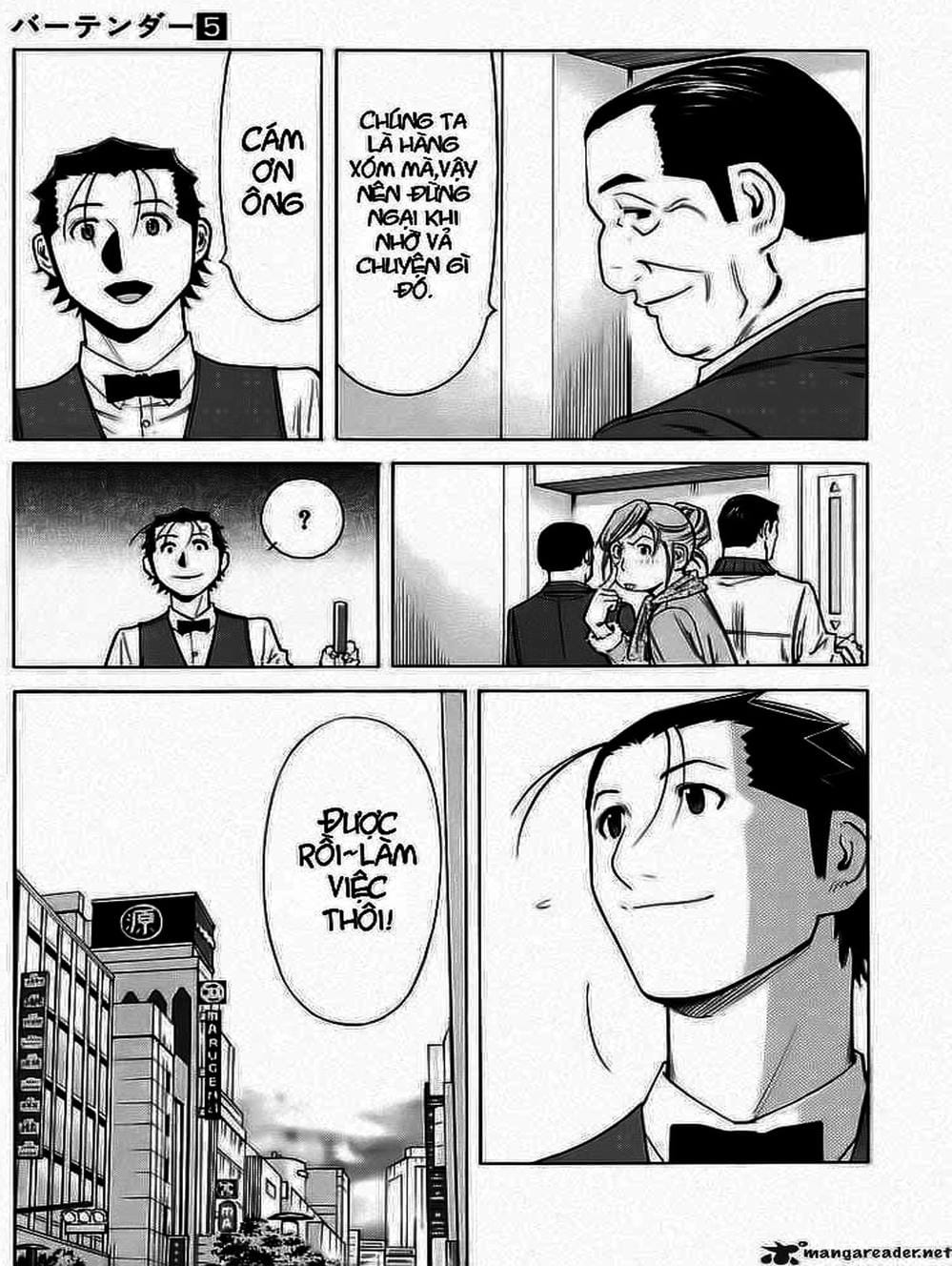 Truyện Tranh Bartender - Người Pha Chế Rượu trang 3