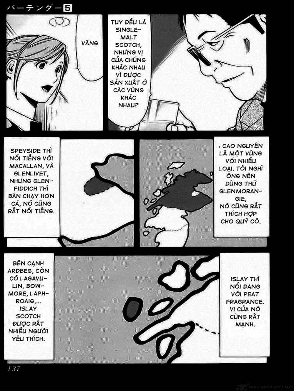 Truyện Tranh Bartender - Người Pha Chế Rượu trang 3