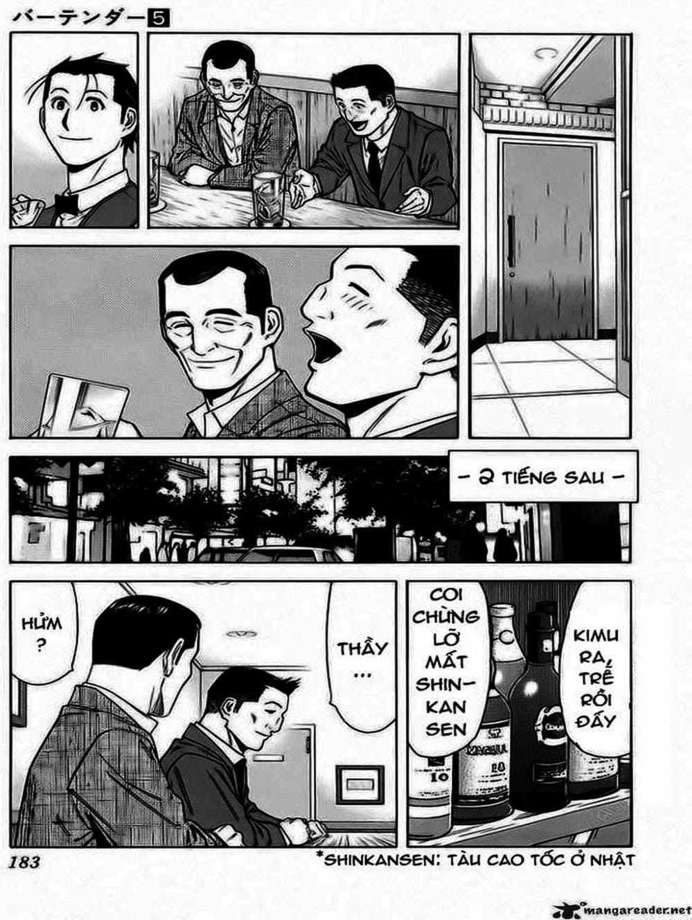 Truyện Tranh Bartender - Người Pha Chế Rượu trang 3