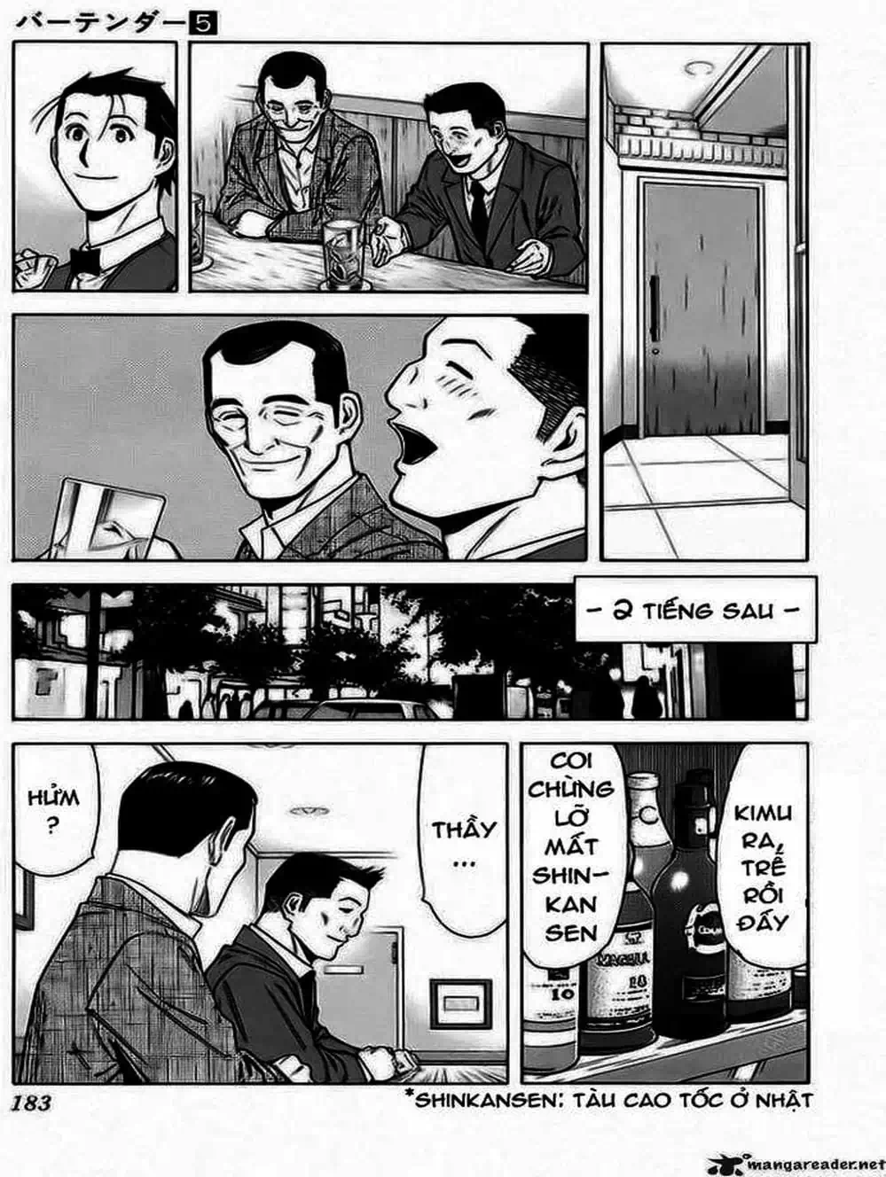 Truyện Tranh Bartender - Người Pha Chế Rượu trang 3