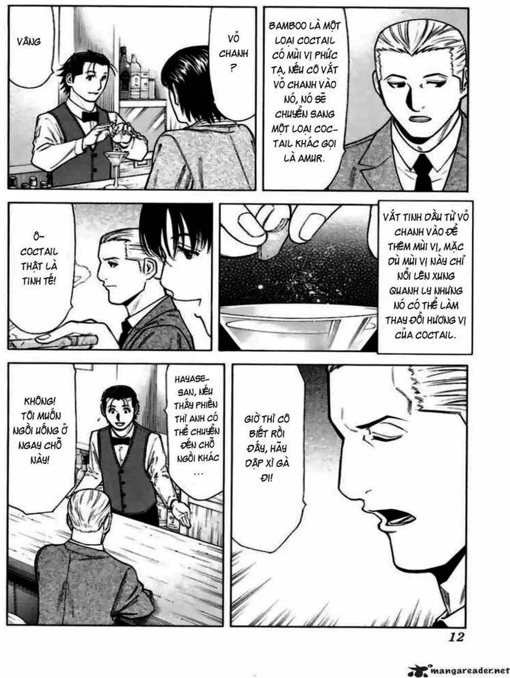 Truyện Tranh Bartender - Người Pha Chế Rượu trang 3